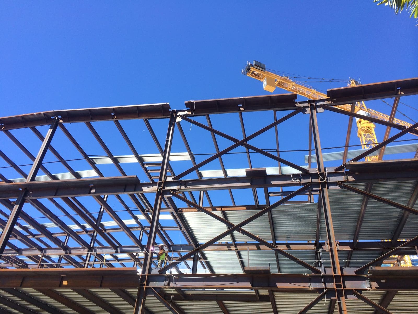 Structural steel fabrication project 19
