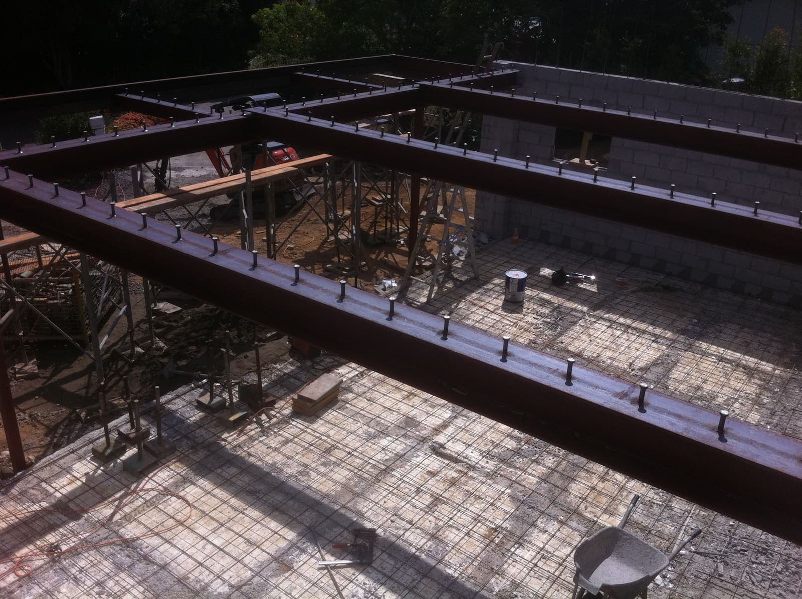Structural steel fabrication project 20