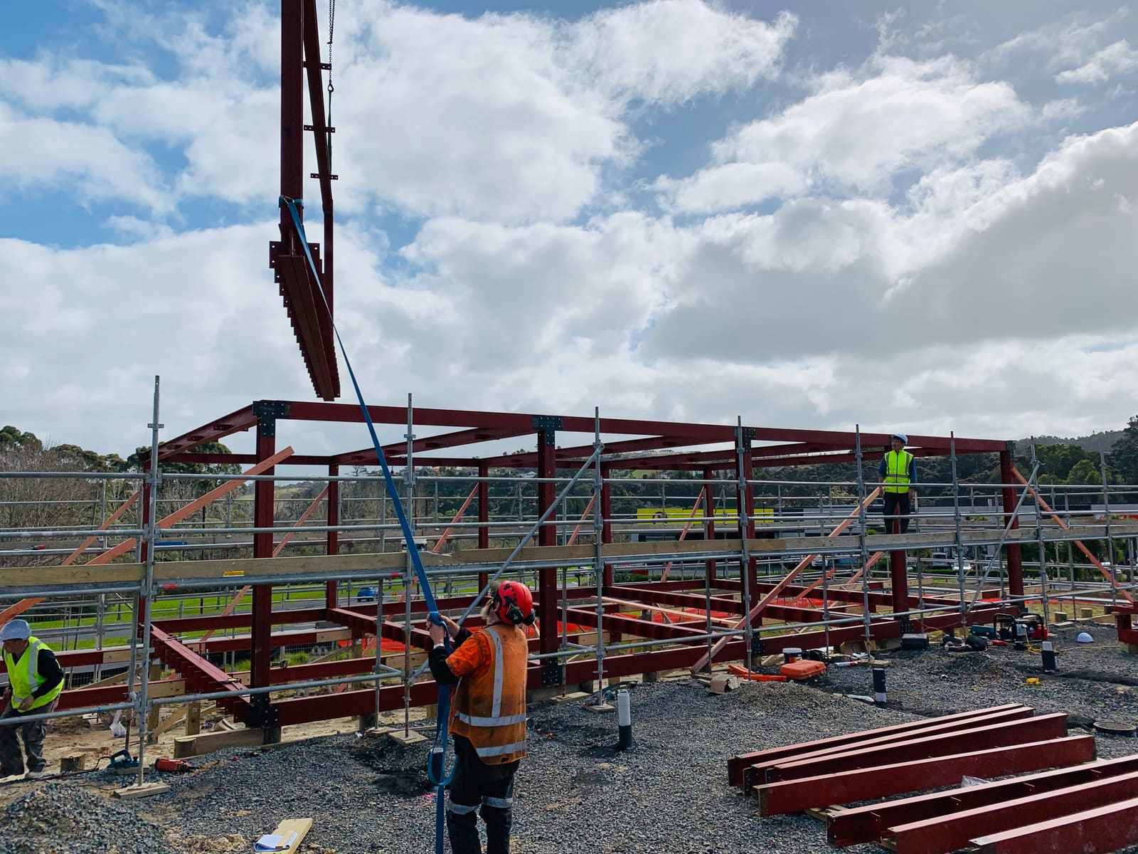 Light commercial steel — Appian Way project, view 3