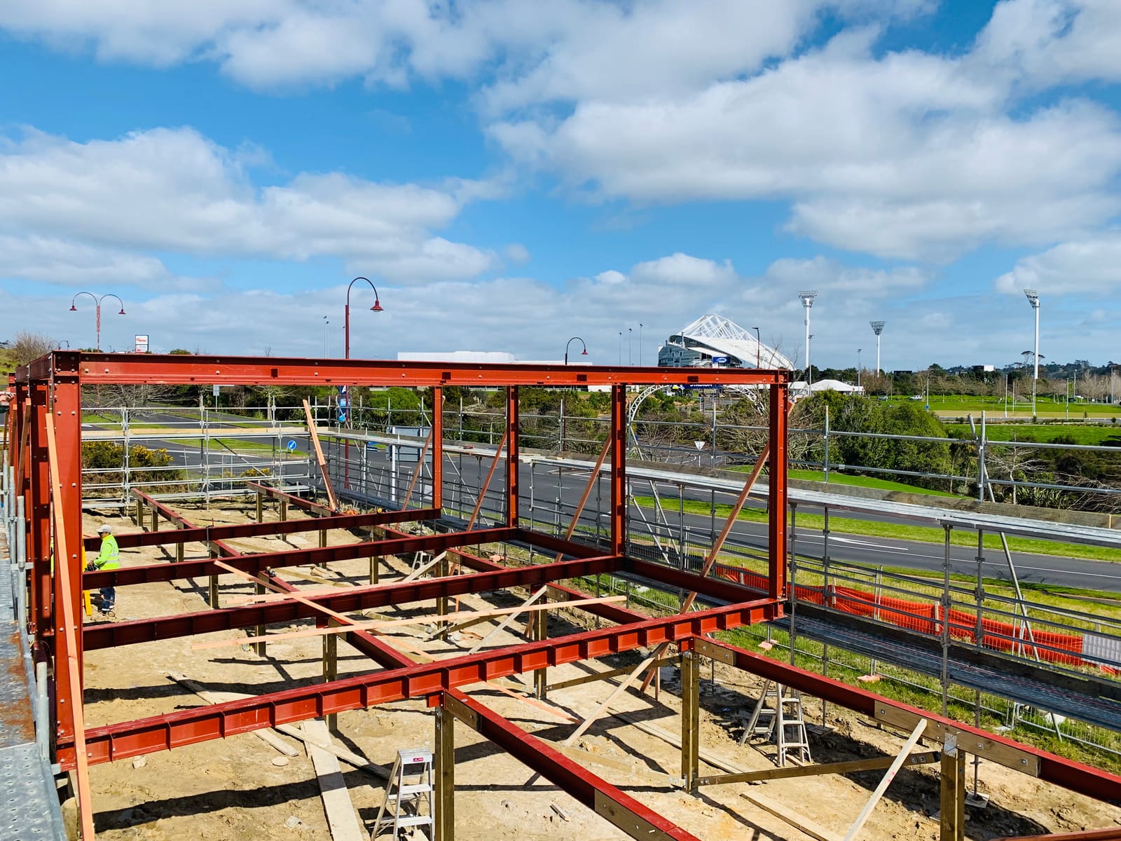 Light commercial steel — Appian Way project, view 4