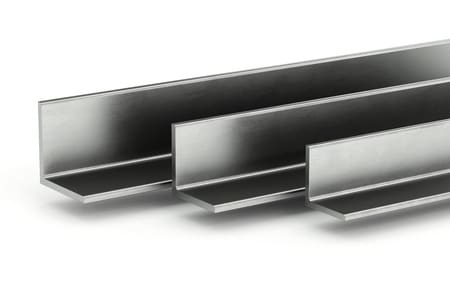 Stainless steel angle bracket — architectural