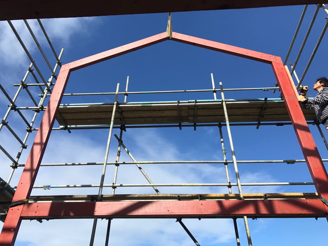 Structural steel fabrication project 11