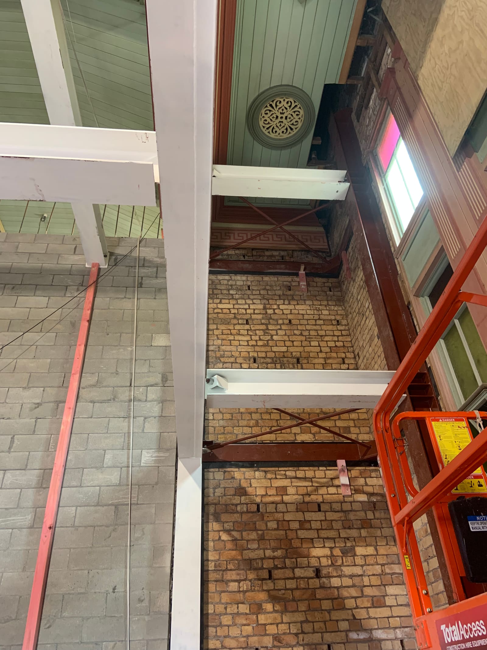 Structural steel fabrication project 16