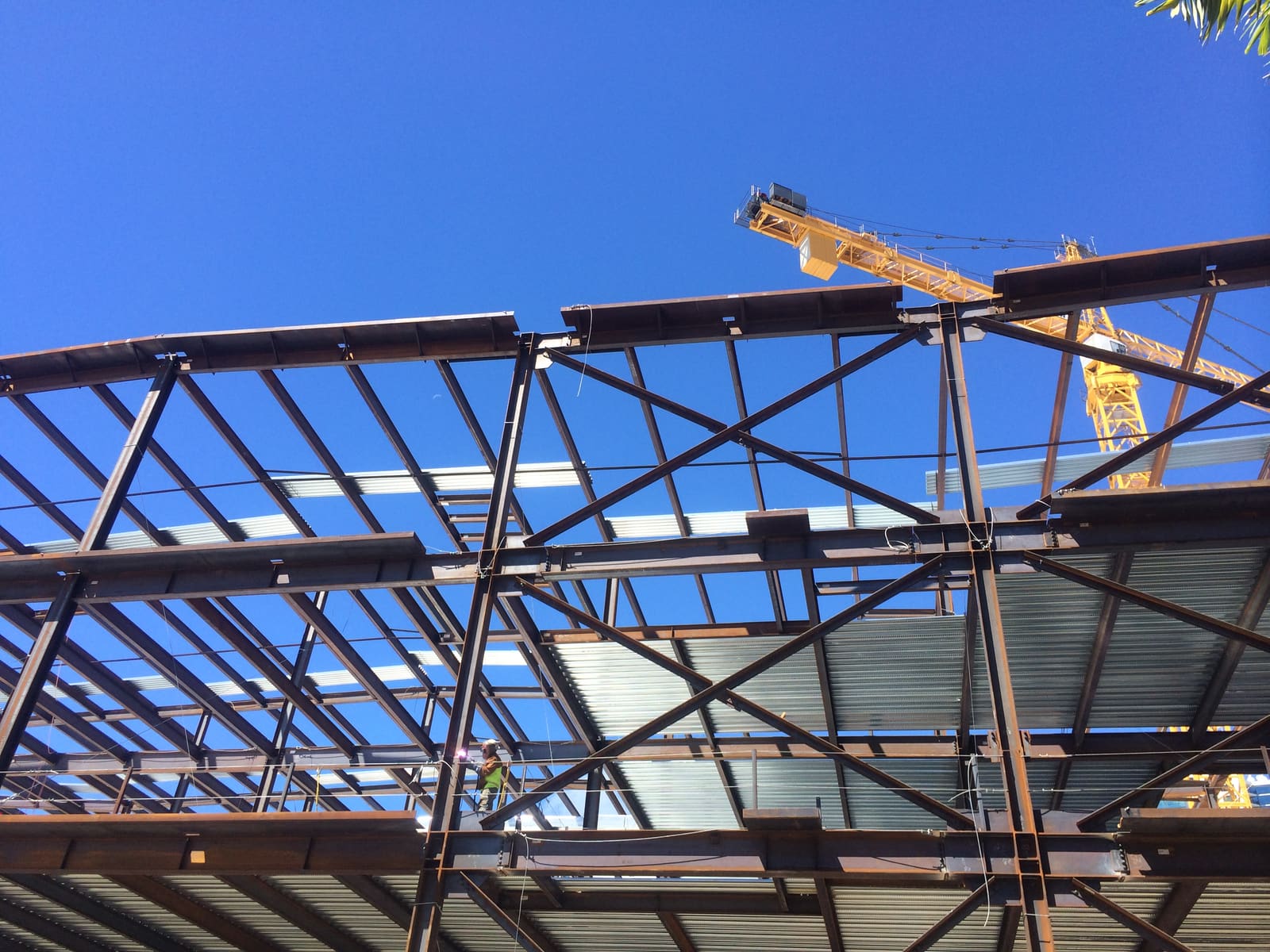 Structural steel fabrication project 19