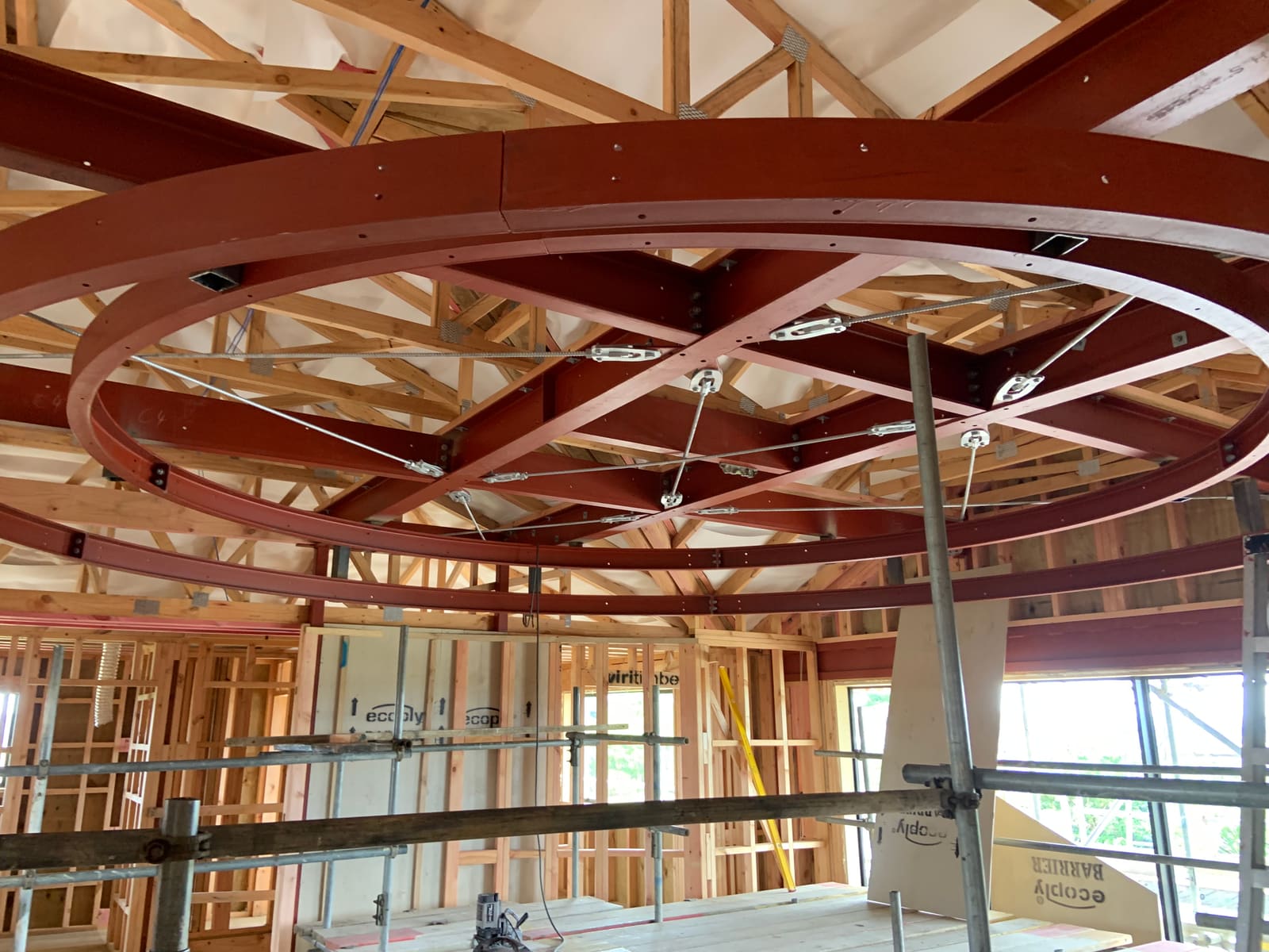 Structural steel fabrication project 26