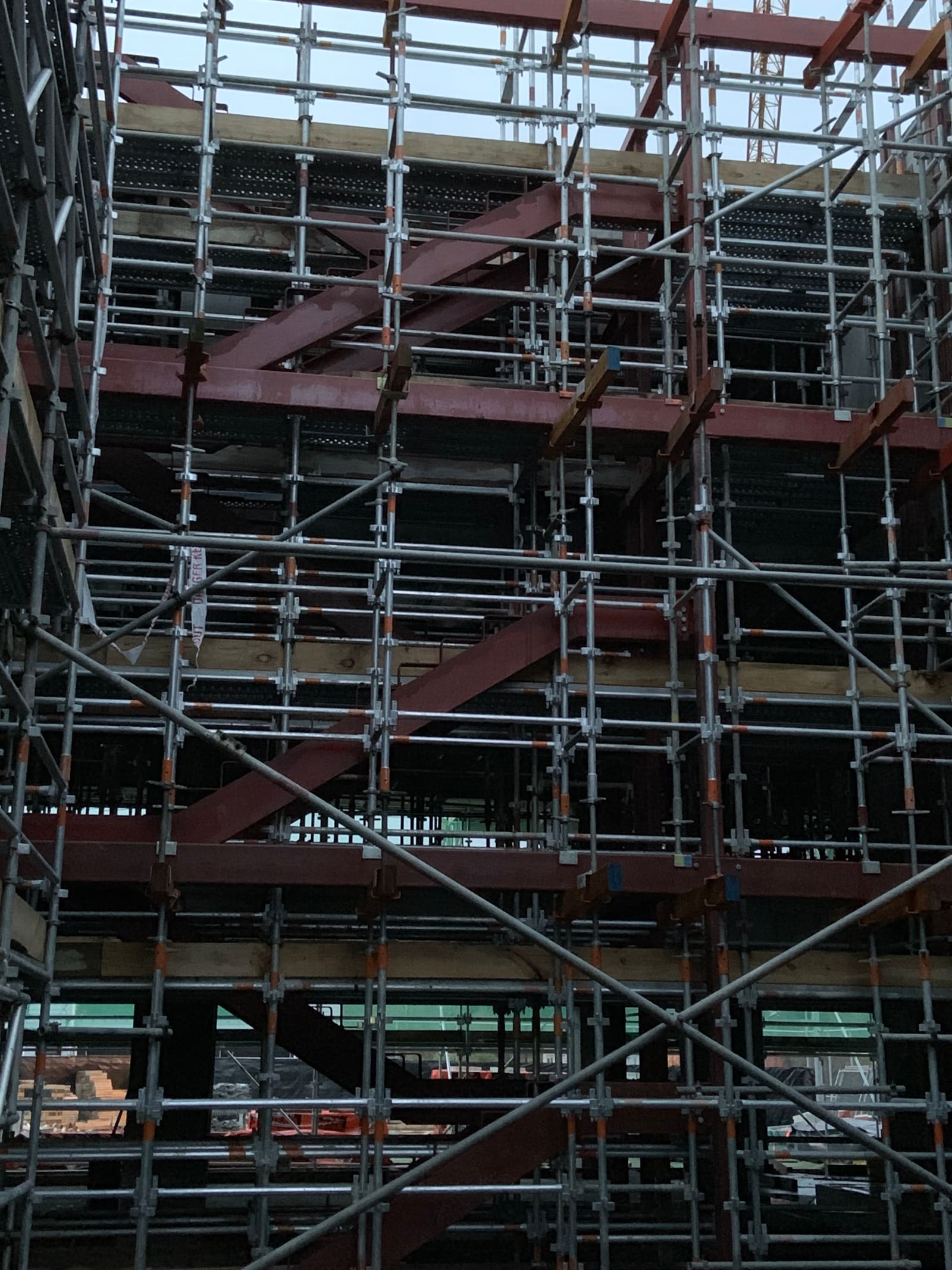 Structural steel fabrication project 4