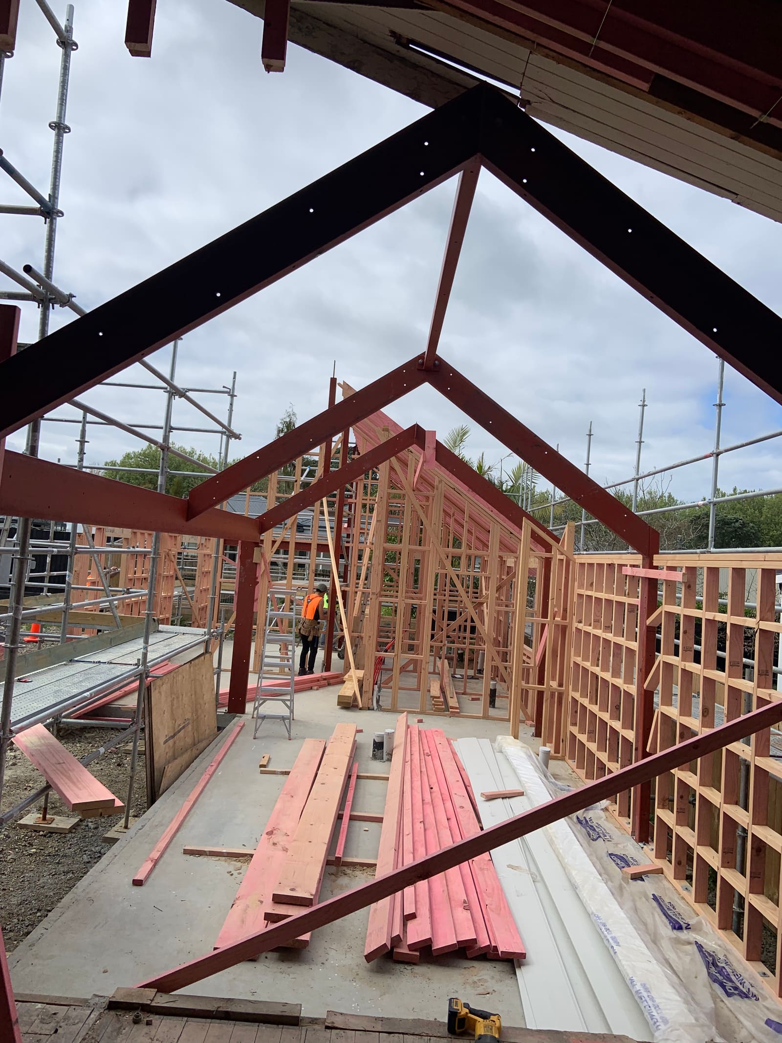 Structural steel fabrication project 6