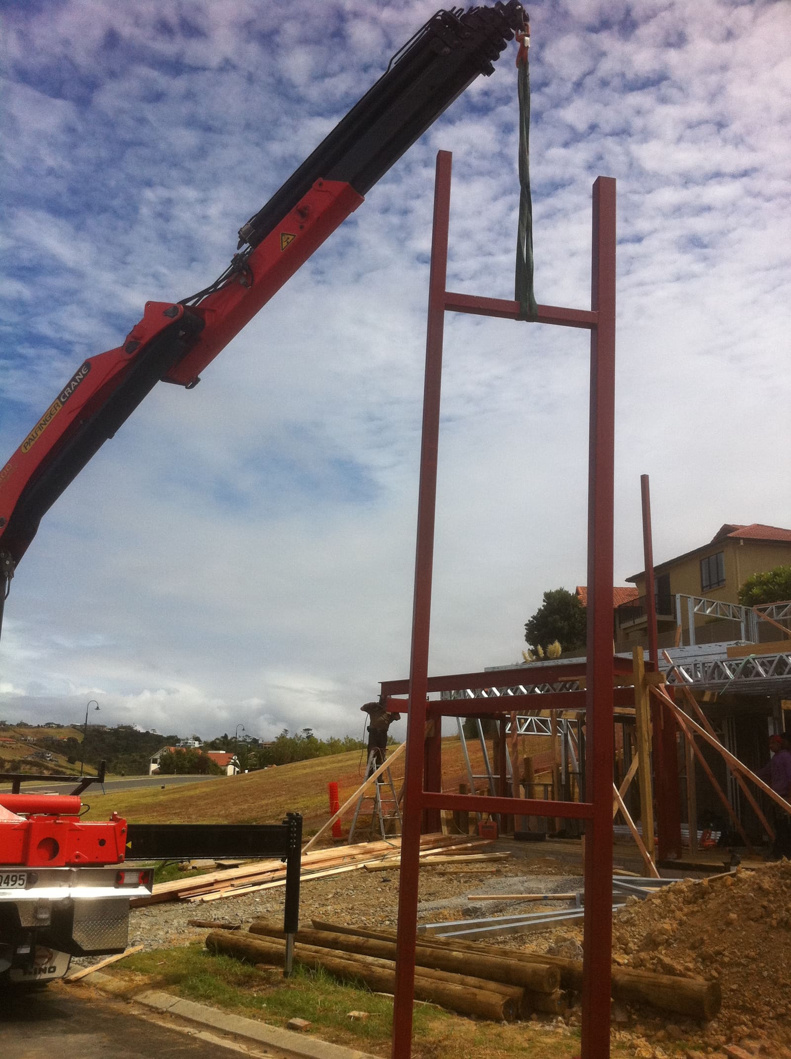 Structural steel fabrication project 7
