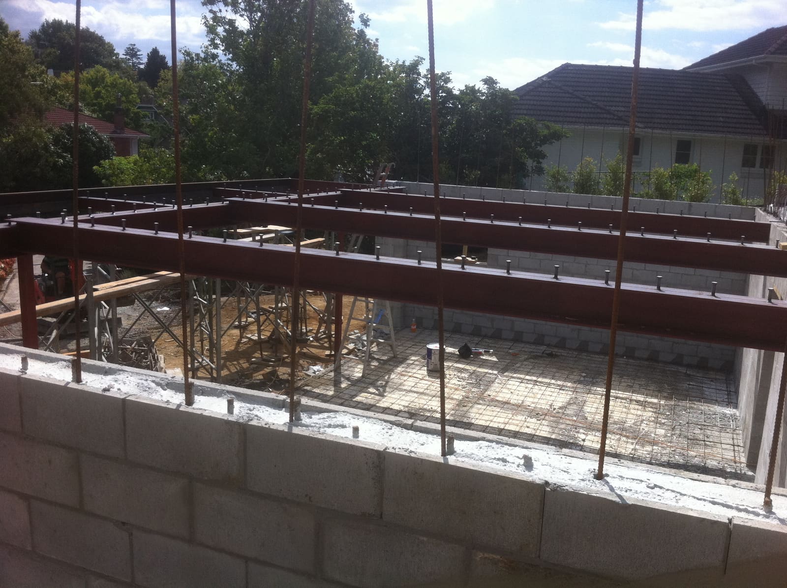 Structural steel fabrication project 8