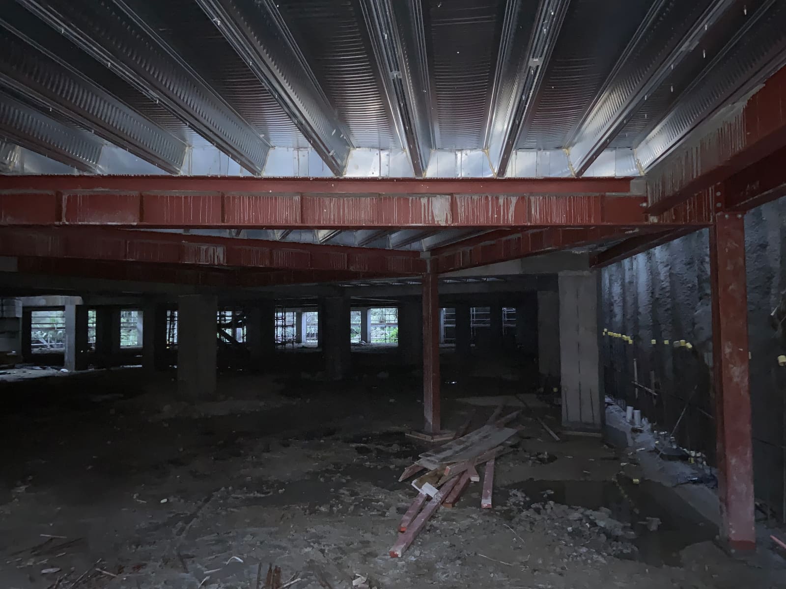 Structural steel fabrication project 9
